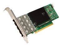 Intel Ethernet Network Adapter E810-XXVDA4 - Netværksadapter - PCIe 4.0 x16 lavprofil - 10/25 Gigabit SFP28 x 4 E810XXVDA4LG1P5
