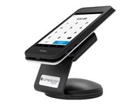 Compulocks Universal EMV Smartphone Security Stand - Stativ - for mobile enheder - låsbar - sort - vægmonterbar, skrivebord, disk 199BSLDDCKB