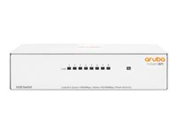 HPE Networking Instant On 1430 8G Switch - Switch - ikke administreret - 8 x 10/100/1000 - desktop, væg-monterbar - BTO R8R45A#ABB