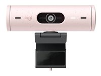 Logitech BRIO 500 - Webcam - farve - 1920 x 1080 - 1080p, 720p - audio - USB-C 960-001421