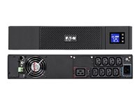 Eaton 5SC 2200i R/T - UPS (stativ-monterbar / ekstern) - AC 230 V - 1980 Watt - 2200 VA - RS-232, USB - output-stikforbindelser: 9 - 2U - sort 5SC2200IRT