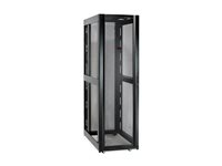 APC NetShelter SX Deep Enclosure Without Sides - Rack kabinet - sort - 42U - 19" - TAA-kompatibel AR3100X609