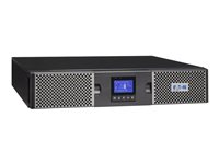 Eaton 9PX 9PX1000IRT2U - UPS (stativ-monterbar / ekstern) - AC 200/208/220/230/240 V - 1000 Watt - 1000 VA - 7 At - RS-232, USB - output-stikforbindelser: 8 - 2U 9PX1000IRT2U