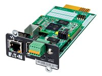 Eaton Cybersecure Gigabit Industrial Gateway Card for UPS and PDU, UL 2900-1 and IEC 62443-4-2 Certified - Adapter for fjernadministration - Mini Slot - for P/N: 9PX6KG2, 9PX6KIECG2, 9PX6KP1G2, 9PX6KP2G2, 9PX6KTF5G2, 9PX8KG2, 9PX8KMG2, 9PX8KTF5G2 INDGW-M2