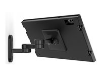 Compulocks Galaxy Tab S9 Ultra 14.6" Apex Enclosure Swing Wall Mount Black - Monteringssæt (vægmontering, indelukke) - for tablet - låsbar - metalramme - for Samsung Galaxy Tab S10 Ultra, Tab S11 Ultra, Tab S9 Ultra 827B146GUAPXB