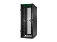 APC NetShelter SX Gen 2 - Rack kabinet - 1991 H x 750W x 1200D mm, med Sides - gulvstående - sort - 42U - 19" - TAA-kompatibel AR3340B2